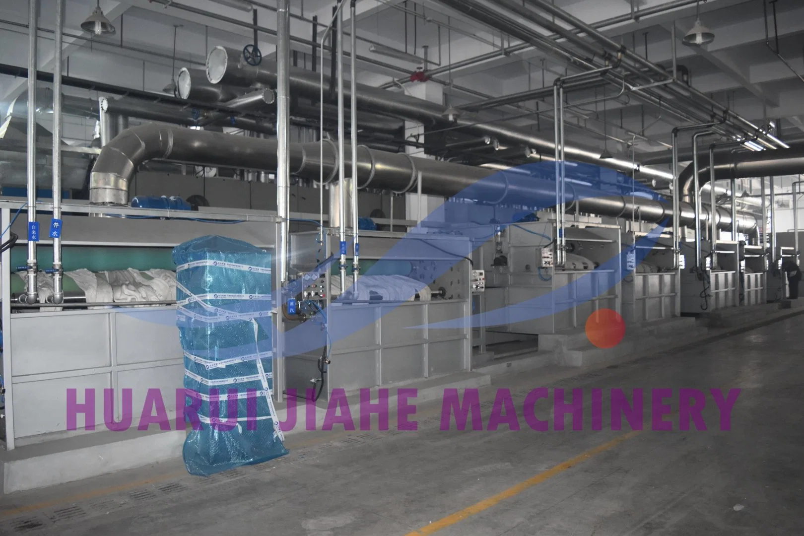 11 Chambers Flannel Fabric Washing Machine After Printing with Good Quality and Service Pure Cotton, Polyester-Cotton Fabric Rope Washing Machine