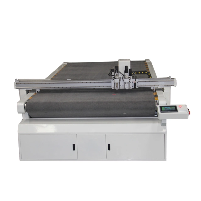 CNC Oscillating Knife Cutting Machine for Leather, Cloth, Carton