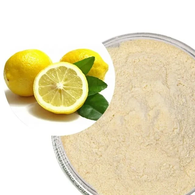 Hochwertige Pflanzen Pulver Zitrone Pulver Extrakt