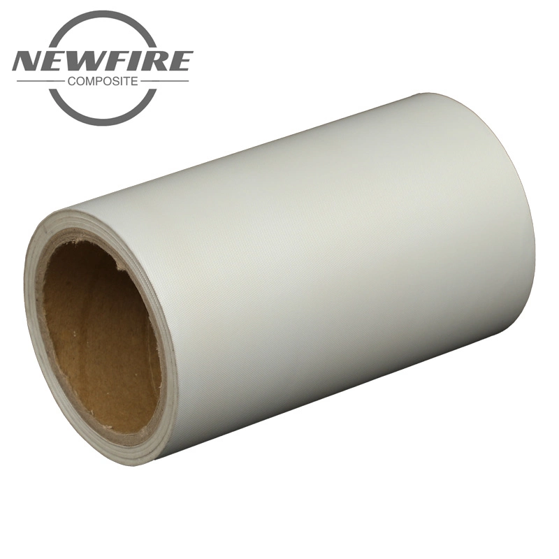 Hersteller PTFE Fiberglass Produkte Hochwertige wasserdichte PTFE Plain Woven PTFE beschichtetes Fiberglas Rolltuch Gewebe Stoff Tuch hohe Qualität PTFE Beschichtetes Gewebe