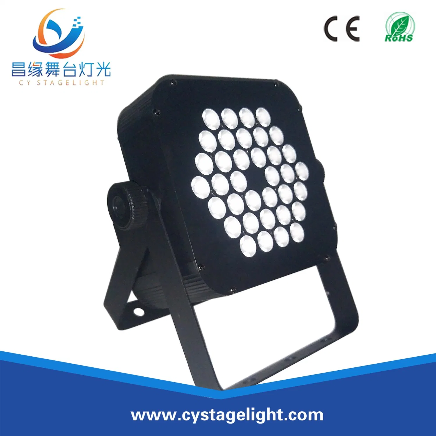 LED de alta potencia profesional de iluminación de escenarios 36*3W LED PAR plana