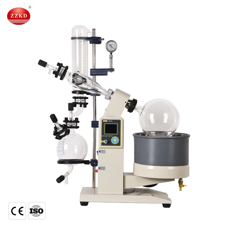 Herb Essential Oil Steam Distiller Rotovap Equipment Price Vacuum Rotary Evaporator USA Warehouse in Stock