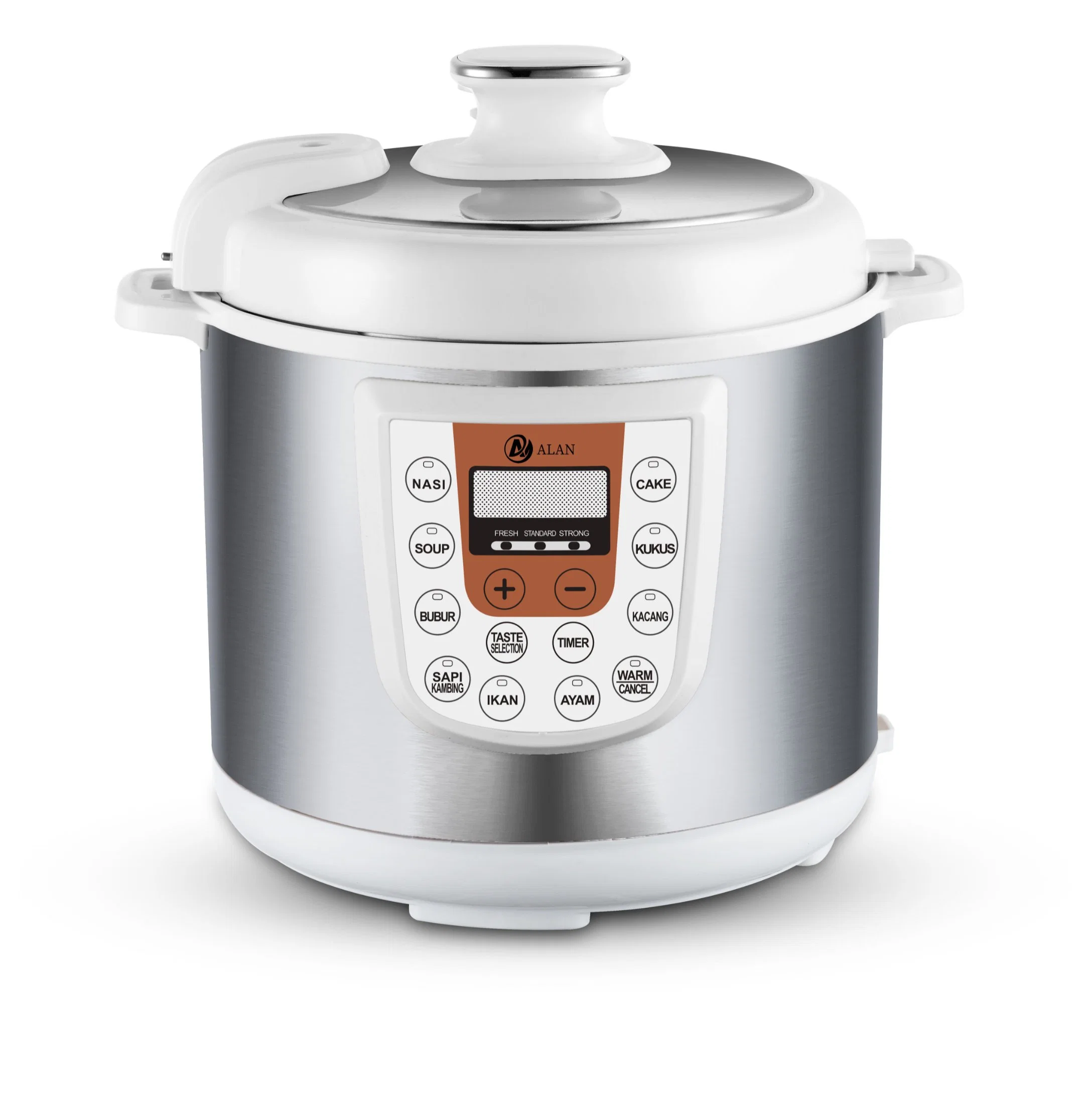 National Portable Multifunction 10-in-1 Multicookers Stainless Steel Steam Rice 3L Electric Pressure Cooker