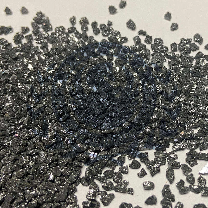 Lieferung 1-10mm Low Price schwarzes Siliziumkarbid für abrasive und Ofenwerkzeug