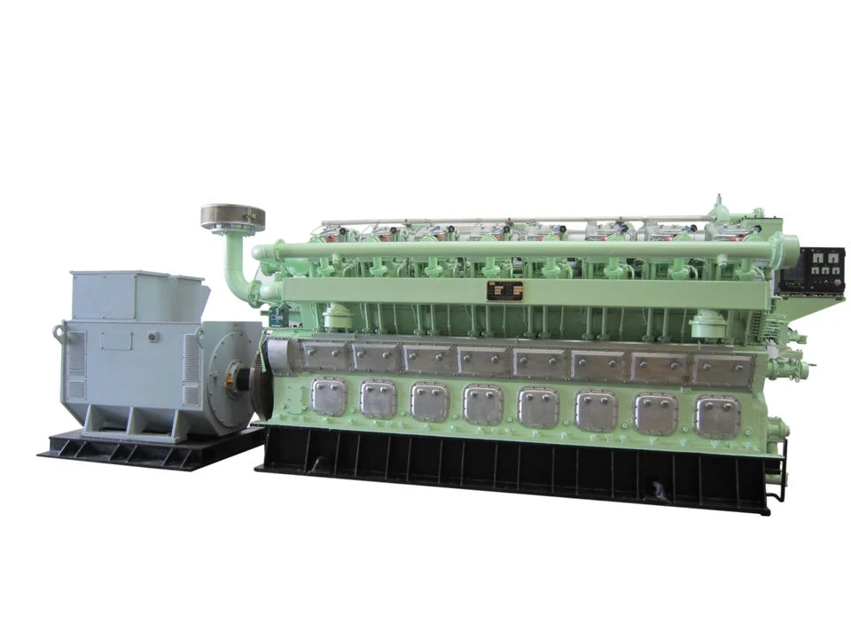 300 Series 800kw Low Speed Wood Gas Generator Set High Efficiency