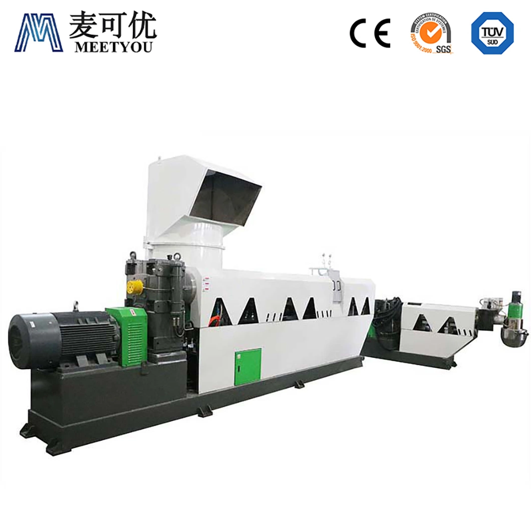 Meetyou Machinery China Acs-PRO Plastic Granulating Pelletizing Line Manufacturing Custom PP/PE Industrial Film Recycle Pellet Making Machine/Plastic Granulator