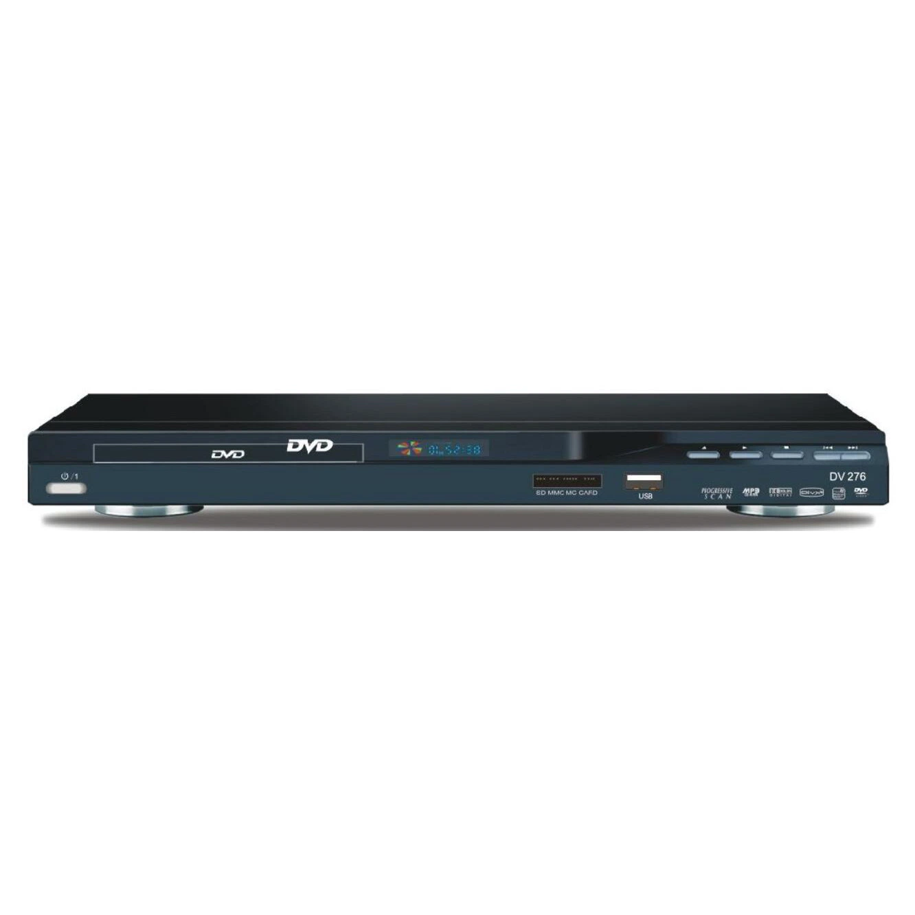 Home Theater DVD Player with USB/SD/HDMI Inputs and Outputs