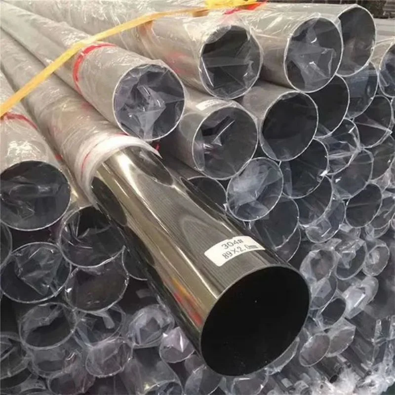 Cold Rolled Stainless Steel Tubes 304 314 316L Stainless Steel Seamless Round Pipe