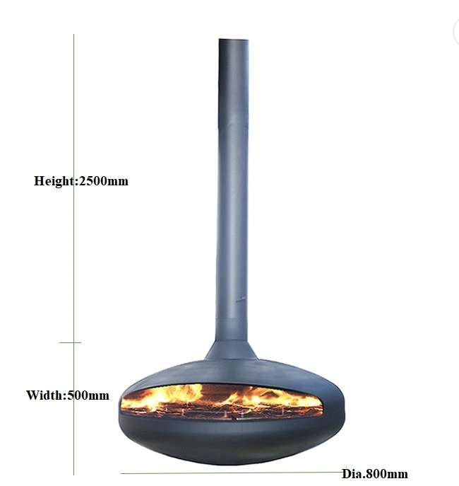 Suspendido de un techo Chimeneas colgantes