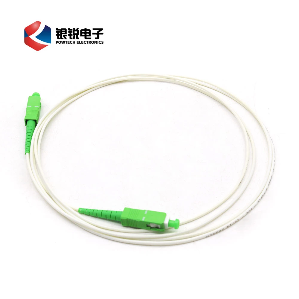 High quality/High cost performance  Simplex Jumper G652D/G657A Sc APC to Sc APC 2mm 3mm PVC/LSZH Fiber Optic Patch Cord with Connector