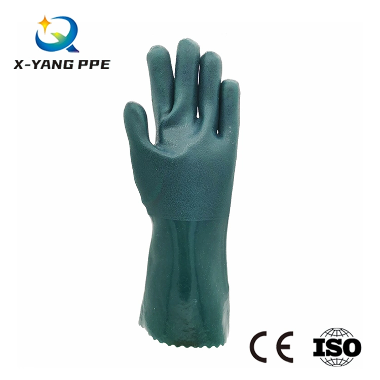 12 Inch and 15 Inch PVC Coated Waterproof, Scald Proof and Heat Insulation Work Safety Gloves