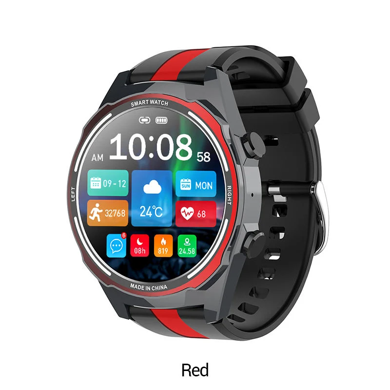 M16 Neuheiten BT Calling Smartwatch 1,6" Großbildschirm 650mAh Akku Sport Zink-Legierung Silikon Smart Watch M16 Handy Armbanduhr Anrufen