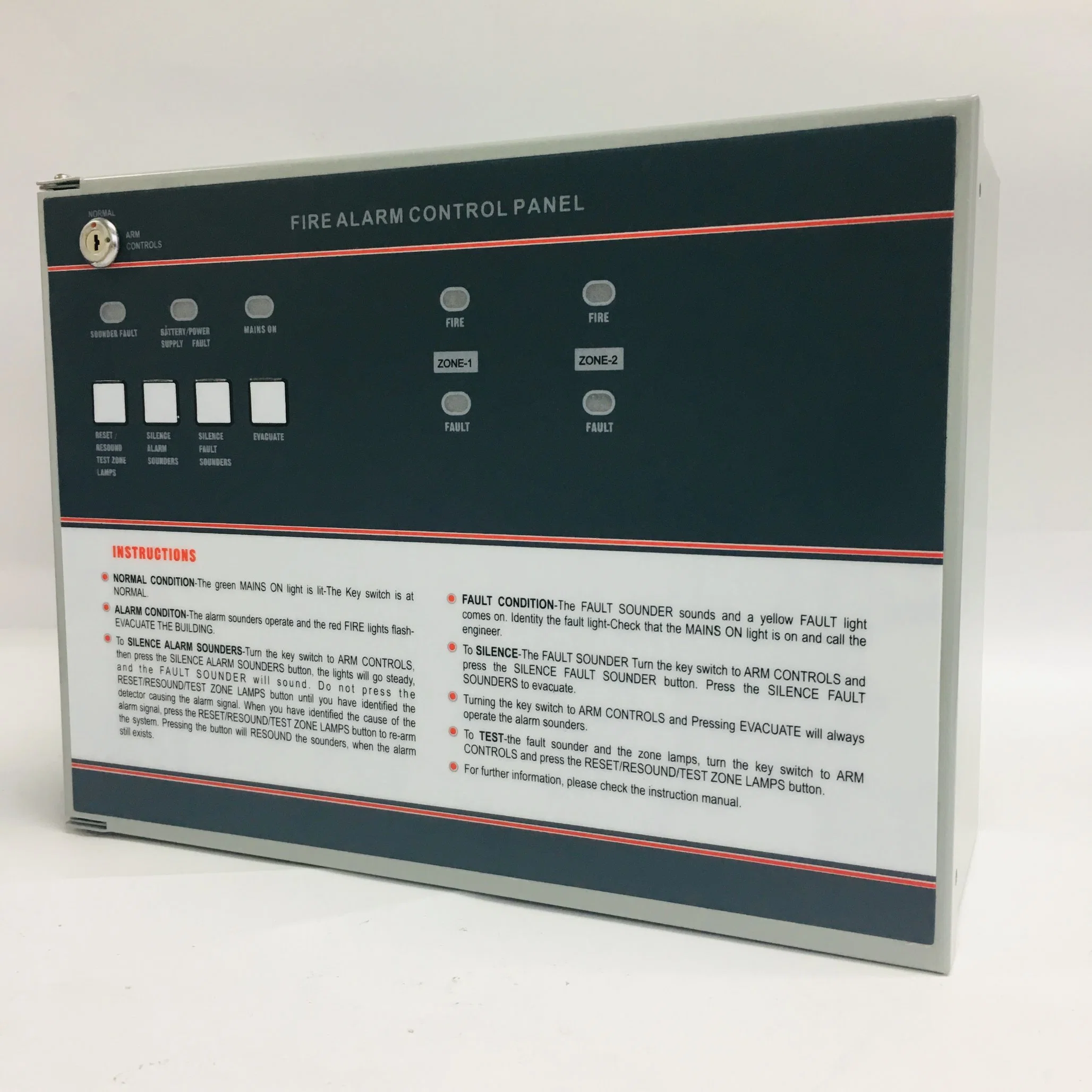 Fire Alarm Restorable Good Conventional Fire Alarm Control Panel