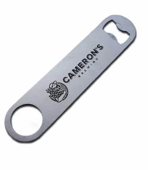 Printing Logo Bottle Opener with PU Leather