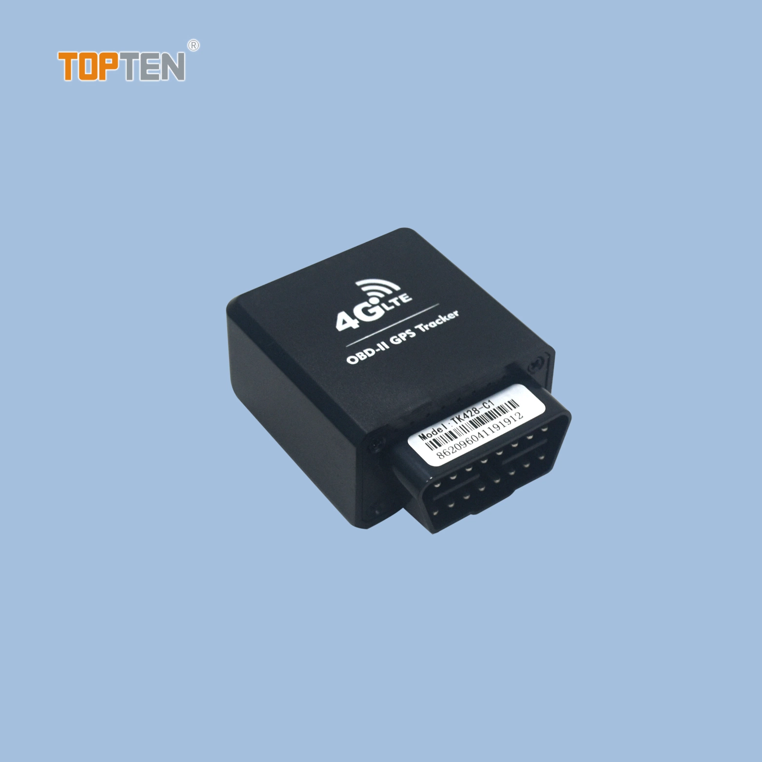 Topten Hot Sales OBD2 Plug and Play 4G LTE Tk428-Wy Versión CAT1 o M1 sistema de seguimiento de automóviles