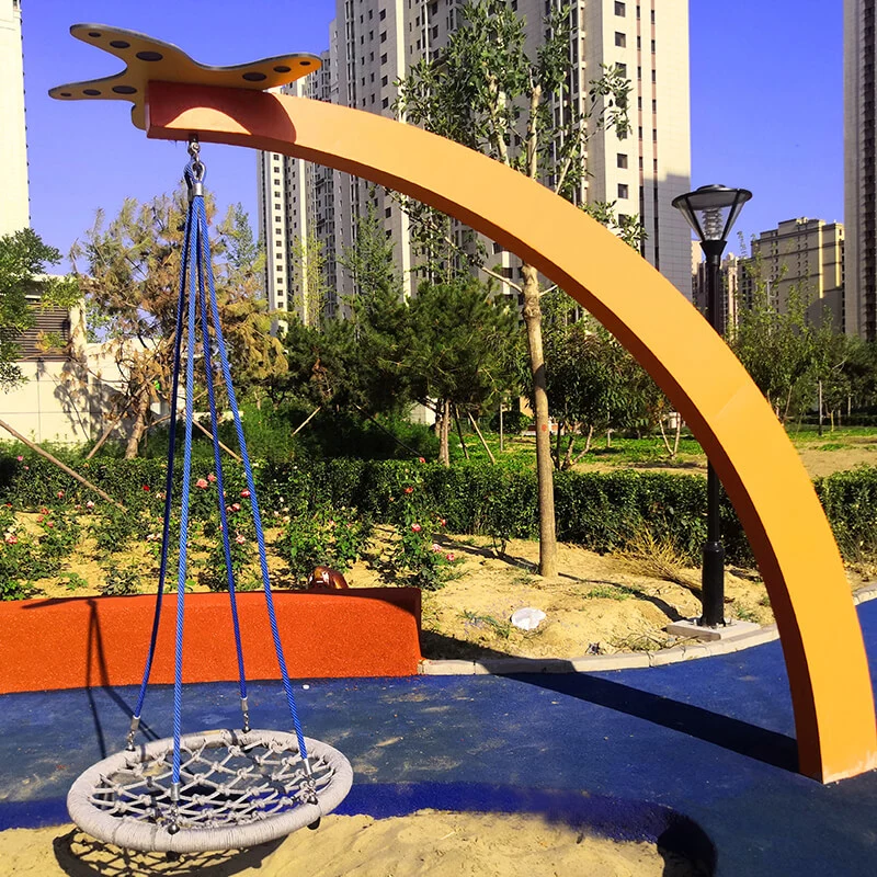 Amusement Square Children Outdoor Playground Equipment