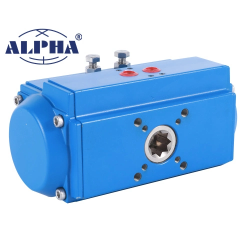 Alpha C Series C400 with PTFE Coating Blue Pneumatic Actuator