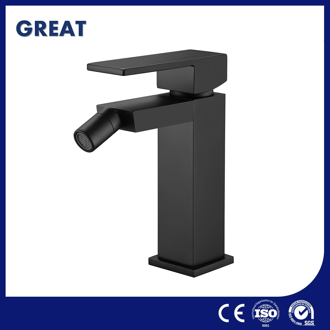 Bidé de latón grandes Faucets Fabricantes OEM bidet de una sola palanca personalizada Grifo China Gl8207bl82 Bidé grifo Antique Bidé Lavarropas