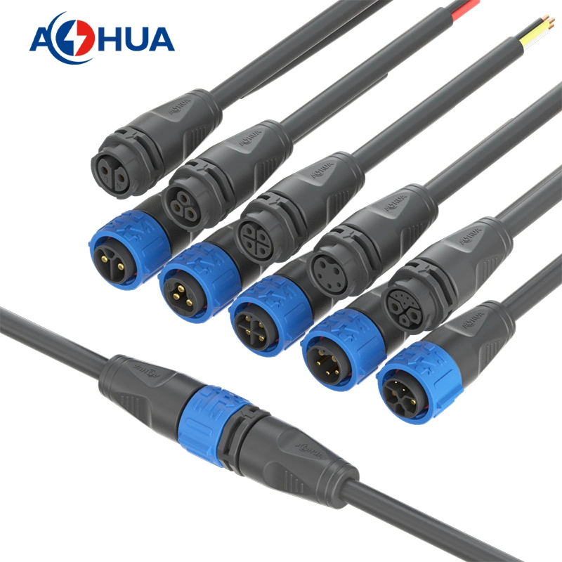 8 pino Pre-Wire fêmea Macho do Conector Elétrico K25 Auto-travamento/Fast/ficha rápida exploração equipamento elétrico do conector do painel IP67 à prova de união de fios