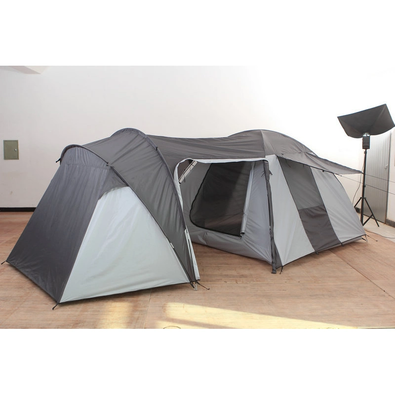 Customized Large Family Two Bedroom Rainproof Double Skin Can Accommodate 5-8 People Tent