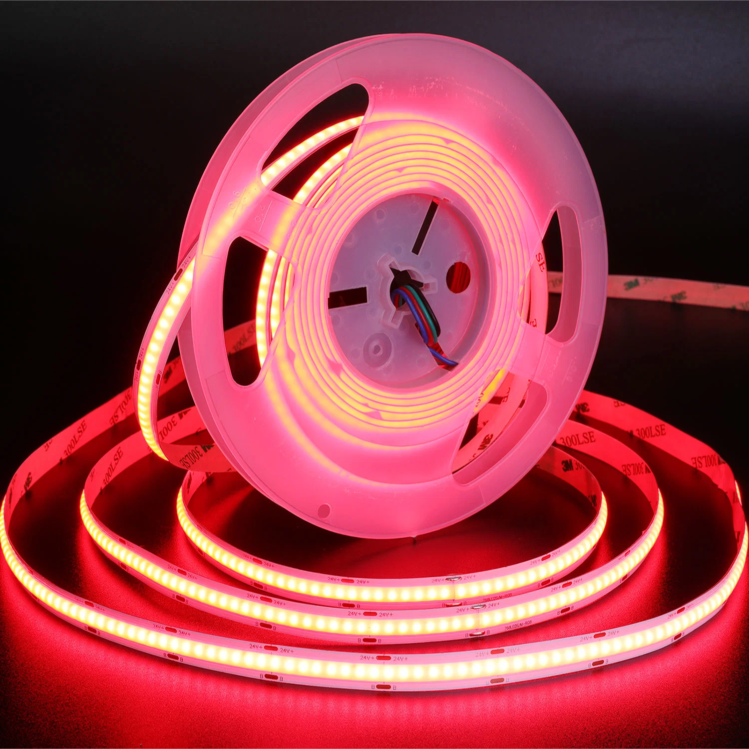 COB LED Strip RGB 768LEDs 24V Flexible COB Strip for christmas decoration