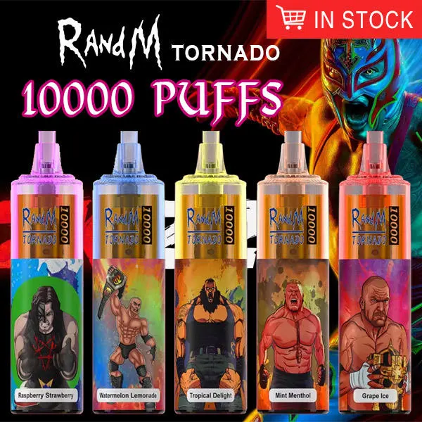 Fast Delivery in Stock Now: Authentic Randm Tornado 10K Disposable Vape 10000 Puffs