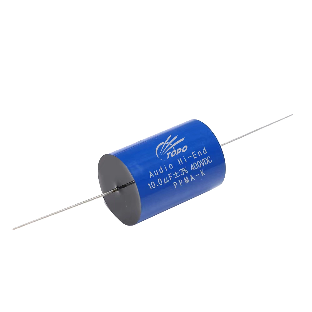 Electronic Component Speakers Metalized Film Capacitor with Flat Type (CBB20)