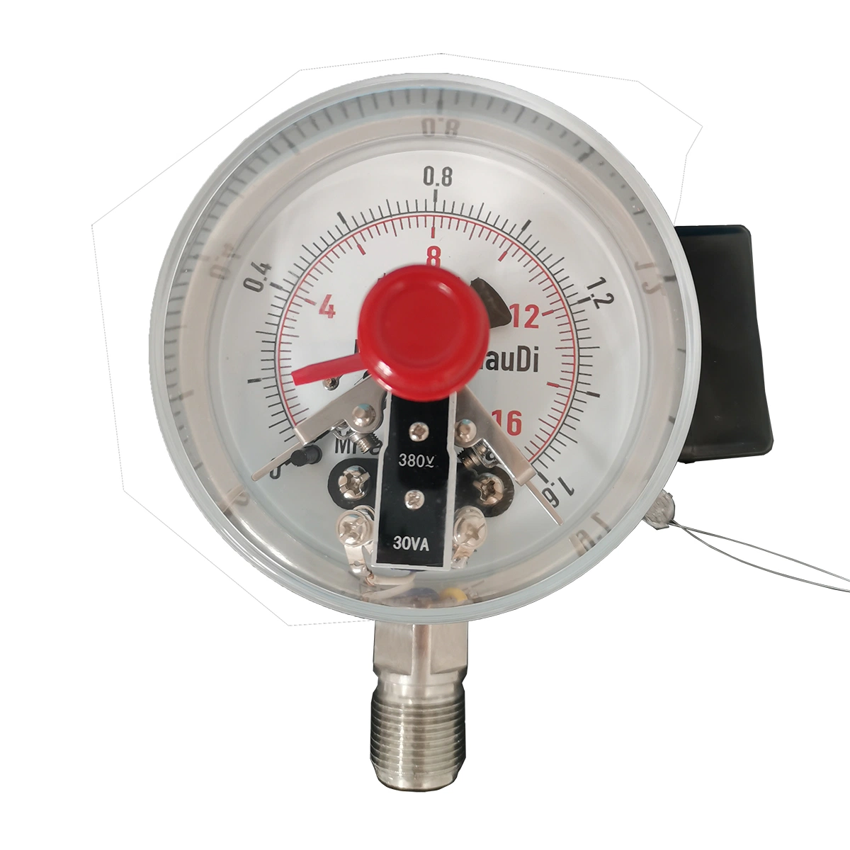 4 Inch 100mm Pointer Display Bourdon Tube Pressure Gauge