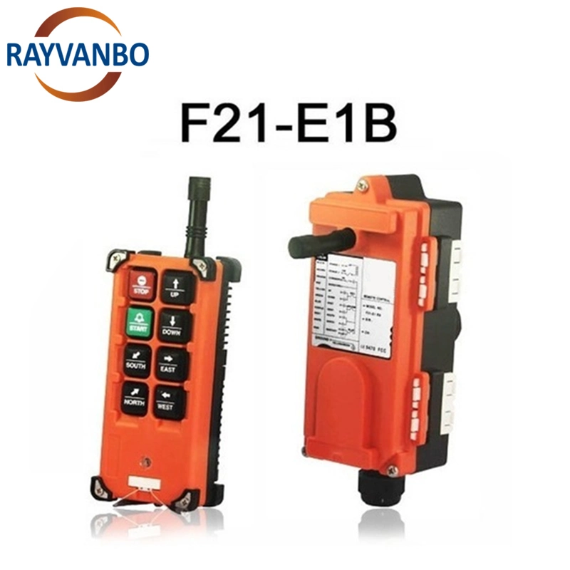 الأزرار F21-E1b جهاز التحكم عن بعد اللاسلكي للرافعة الصناعية للمرفاع الكهربائي