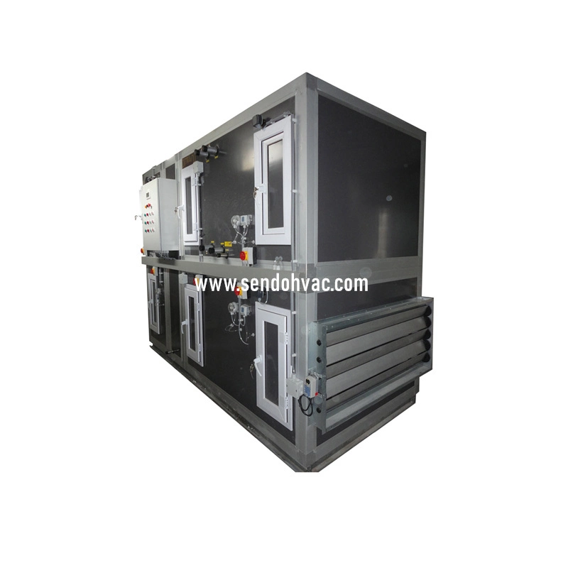 Clean Room Modular Ahu/Ceiling Mounted Heat Recovery Air Handling Unit