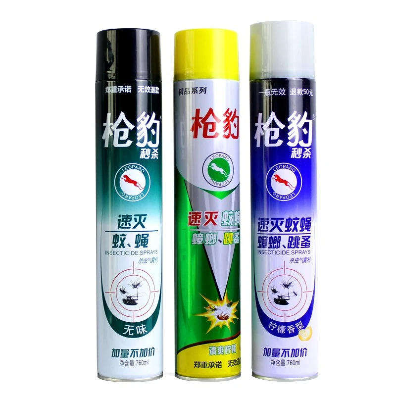 Customized High-Quality Household Aerosol Insecticides with Different Volumes