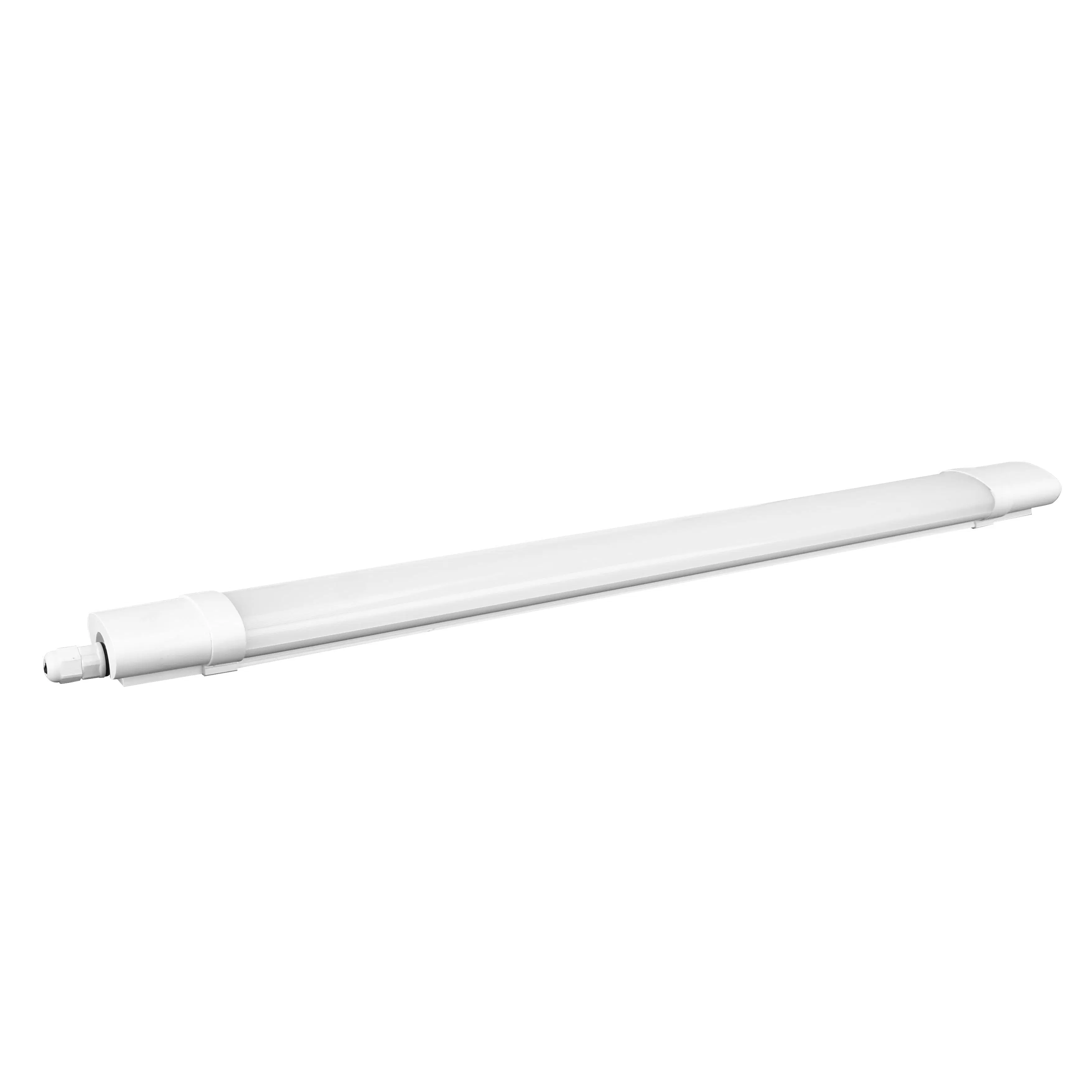 CE-Qualität 2ft 4ft 5ft LED wasserdichte Lichtbefestigung ABS LED Tube Linear Lamp Industrial IP65 Tri-proof Light LED Garage Beleuchtung