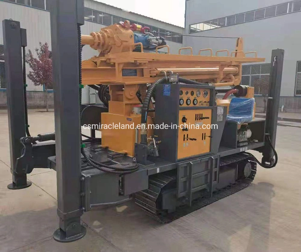 260m Crawler Hydraulic DTH Water Well Drilling Rig/Rock Drill Machine