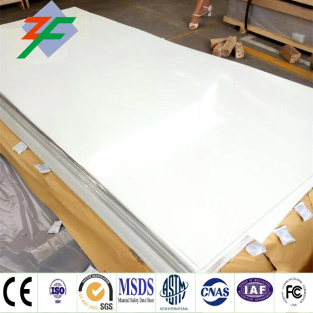 Factory Price Prepainted 1000*2000 4*8 4*10 1250*2500 1060 1100 1200 PE/PVDF Color Coated Aluminum Plain Plate/Sheet with PVC Laminate Film Red White Brick