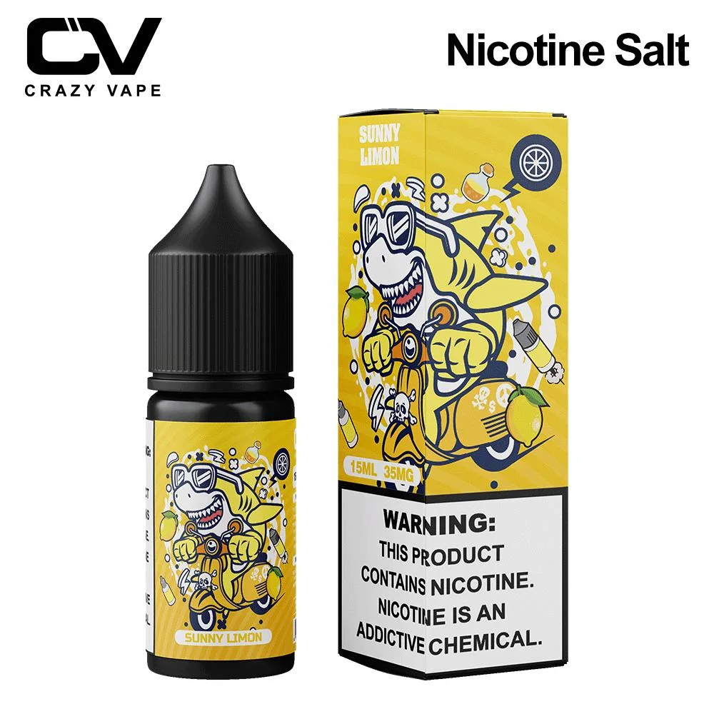 La nueva locura de Vape Best Sellers es un buen producto OEM ODM 15ml 35mg E Liquid E jugo para Vape