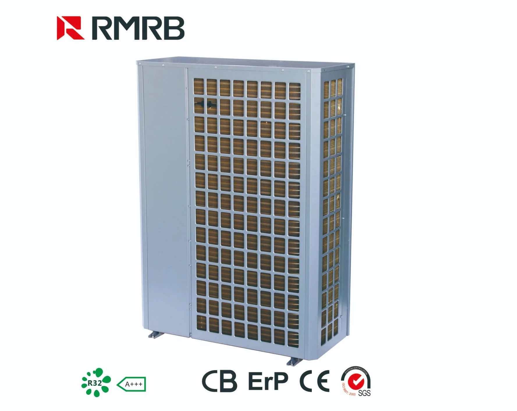 5HP 380V 17kw Split R410A Refrigerant Low Temperature Evi Full DC Inverter Air to Water Heat Pump