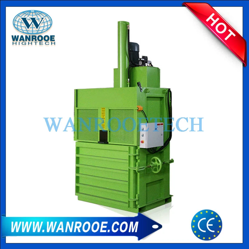 Hydraulic Waste Bottle Film Baling Press Plastic Baler Machine