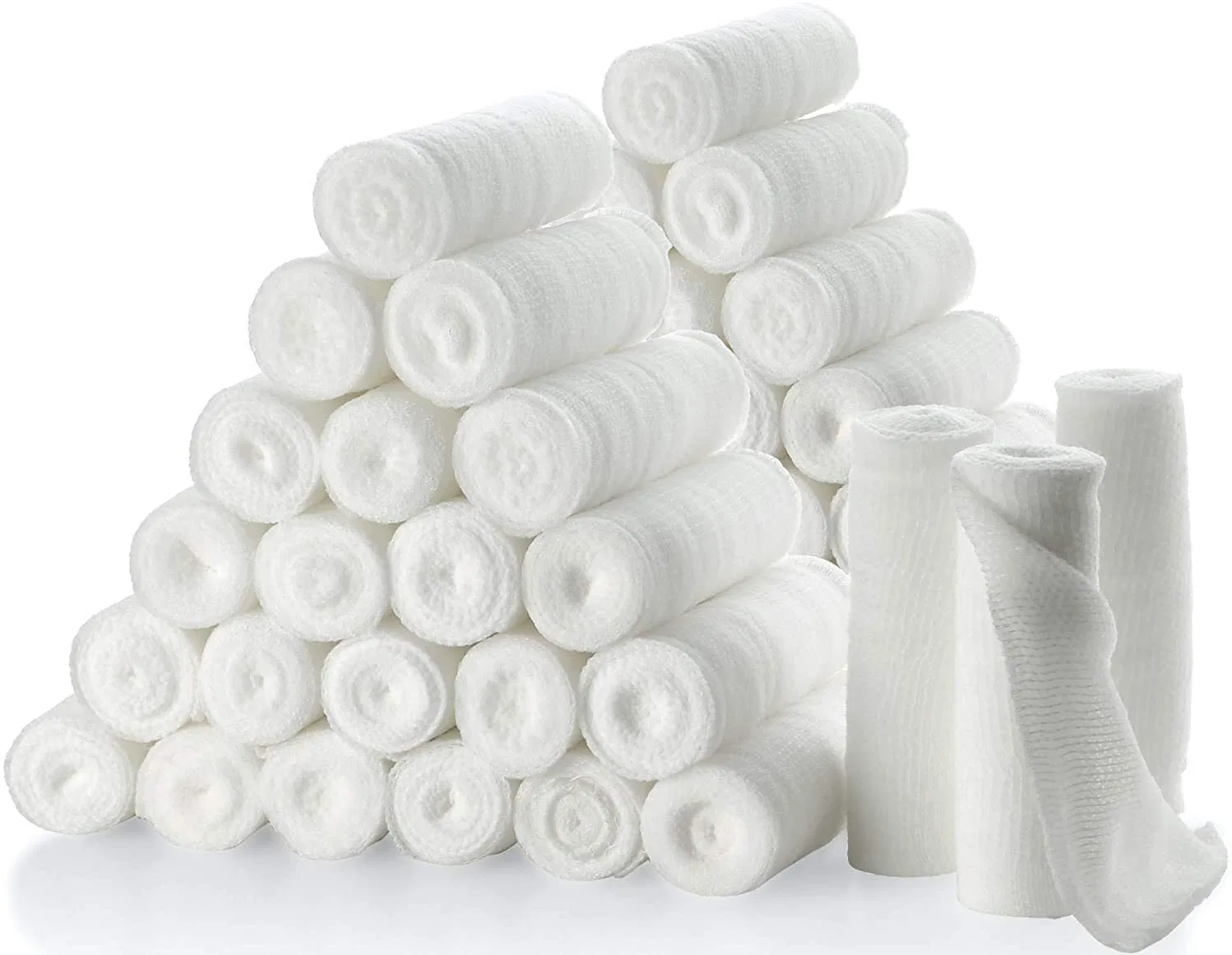 Medical Stretch Cotton Gauze Bandage for Wound Care