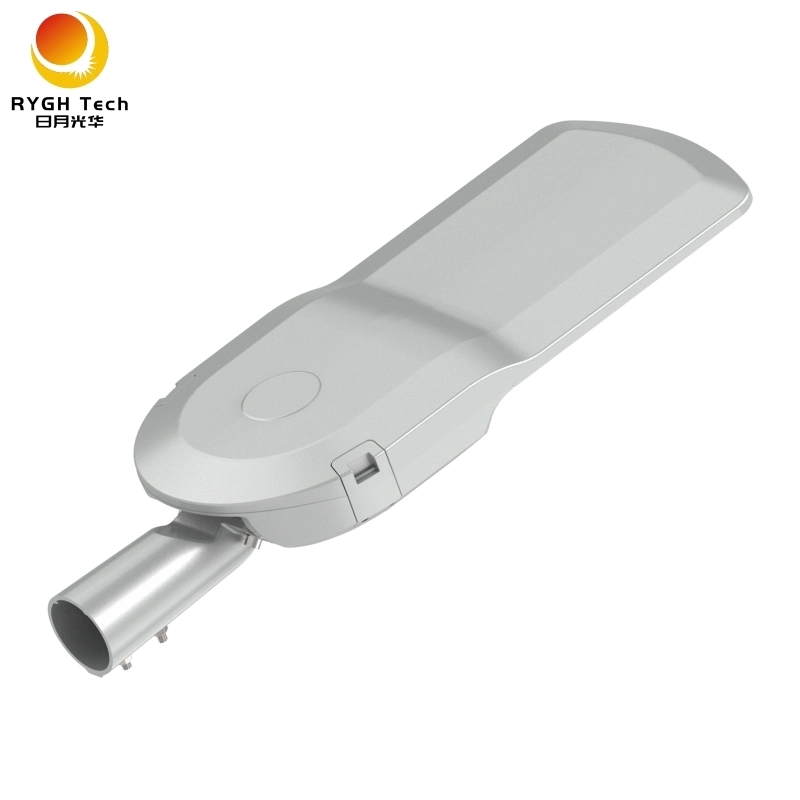 Outdoor öffentliche Straßenbeleuchtung LED Luces IP66 Fotozelle Schuhkarton Lampe Aluminium-Mastgehäuse 170lm/W integrierte 50W 100W 150W 200W LED Ampel