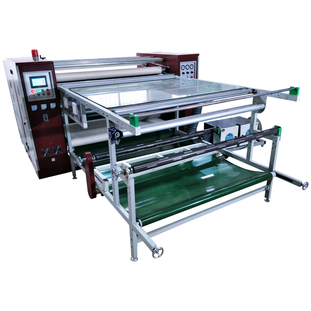 Máquina de sublimación de cinta de rodillo grande para impresión textil digital