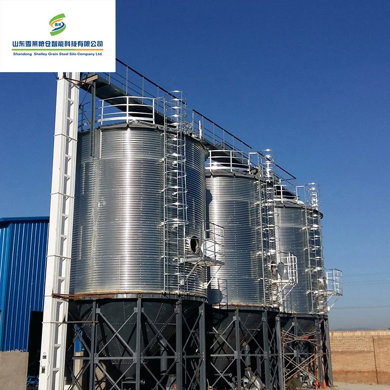 Bacs d'alimentation animale Silo de stockage pour les volailles FERME DE STOCKAGE DE DISTRIBUTEUR DE GRAINS