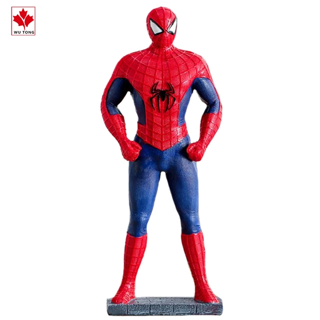 Hot Sale Resin Action Figure Spiderman Figurine Marvel Toy