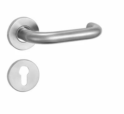 En 1906: 2012 Fire Door U-Shaped Tubular Stainless Steel Door Handle / Door Lock Hardware