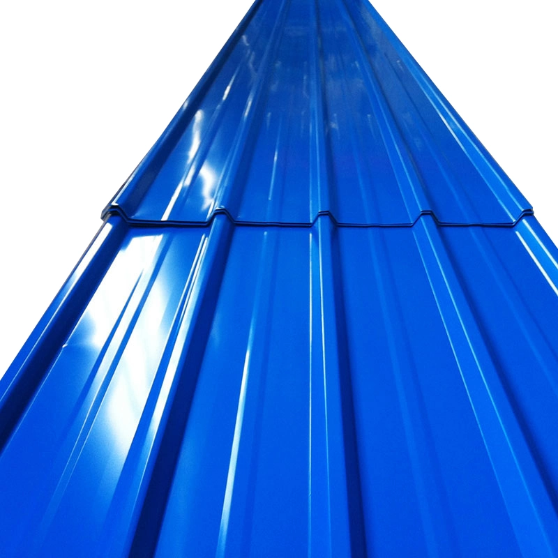 HDG Hot Coated PE Prepainted Steel Material Roofing Sheets in Ghana