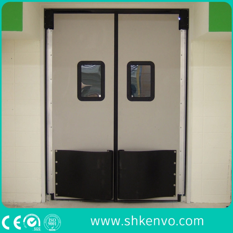 Commercial Steel Restaurant Double Acting Impact Traffic Doors