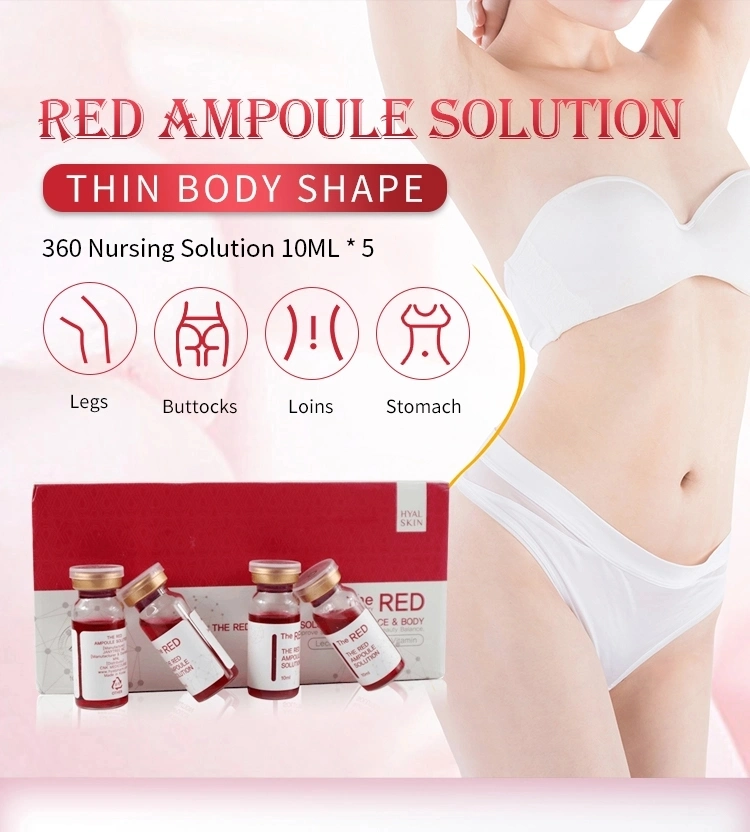 Korea Lipolytic Dissolving Injection Lipolytic Solution Slimming Products The Red Ampoule Solution for Dissolving Body Fat Injection Lipolab