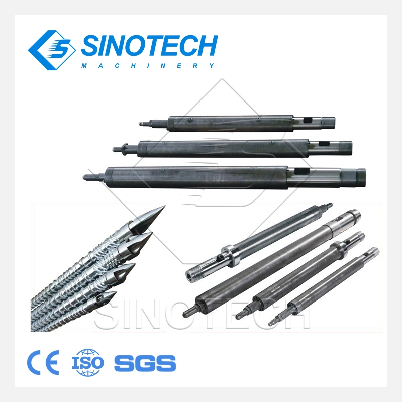 Extrusion Single Screw Barrel for Extruder Machines Processing Flexible and Rigid Pipe Profile