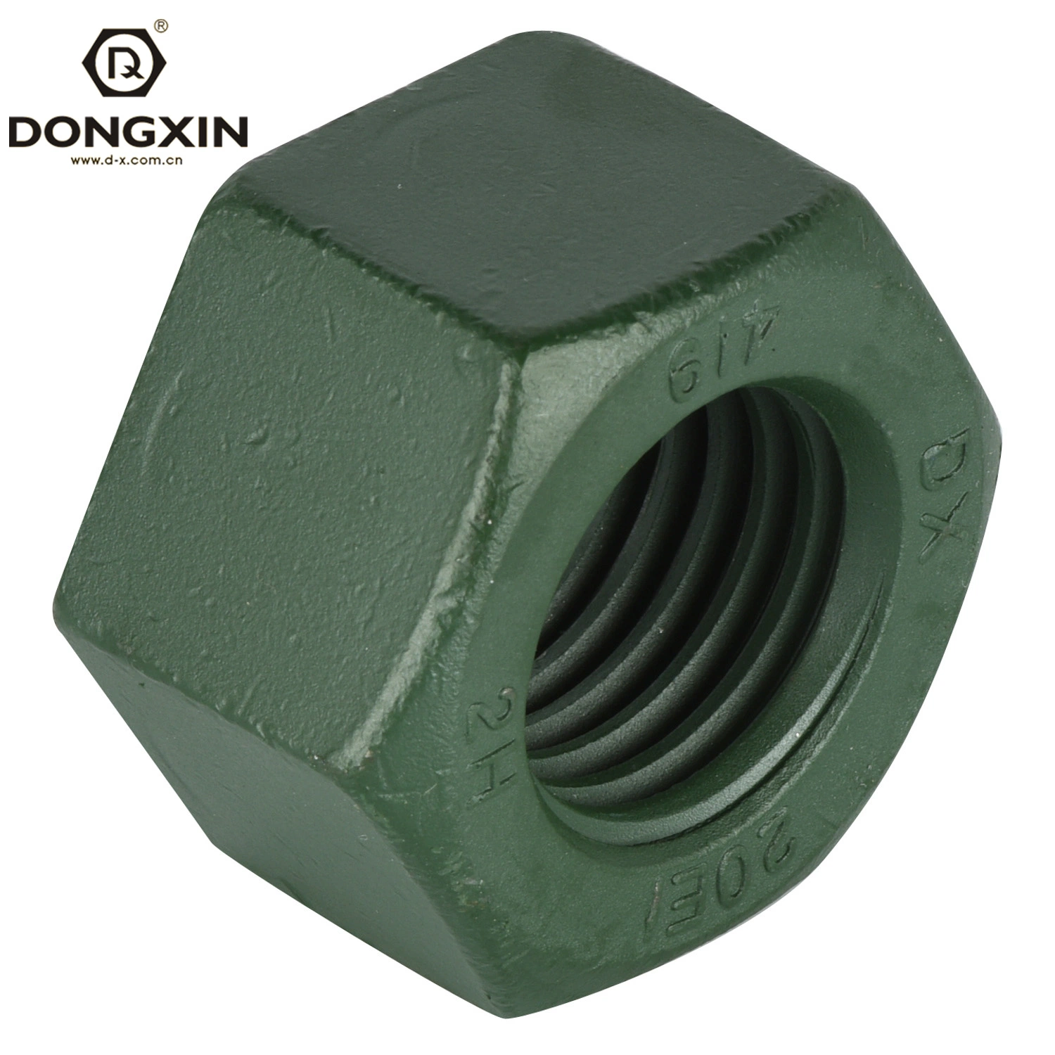 Factory Wholesale/Supplier Carbon Steel 2h/20e Heavy Hexagon Nut