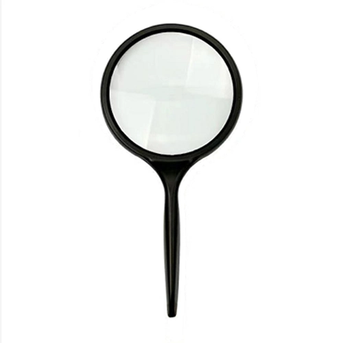 Magnifying Glass Handheld Crank Old Man Reading Newspaper Magnifier