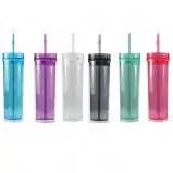 Eco Friendly RPET Plastic Water Bottles Portable Clear Promotion Gift